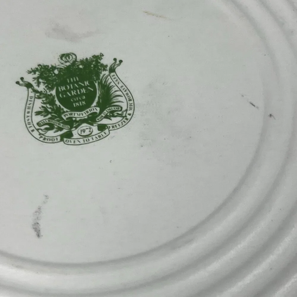 PORTMEIRION Botanic Garden Sweet William Dianthus Barbatus Fluted Flan Dish